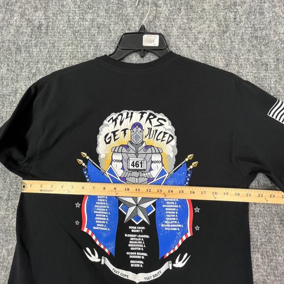 PTF 461 Get Juiced Mens L Military Graphic Tee Patriotic Training Shirt USA - Picture 7 of 10